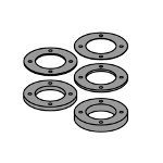 695.998 - Spacer ring kit with pin holes